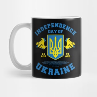 Independence Day Of Ukraine peace sign Ukraine Coat of Arms tryzub T-Shirt Mug